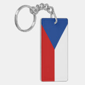 Tsjechië Sleutelhanger (Voorkant Links)