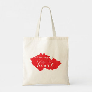 Tsjechië staat in mijn hart tote bag