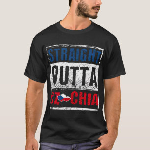 Tsjechië Straight Outta Tsjechië T-shirt