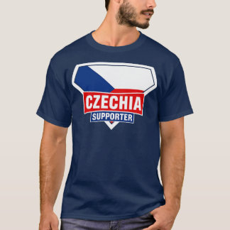 Tsjechië Super Flag Supporter T-shirt