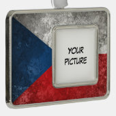Tsjechië Verzilverd Kader Ornament (Rechts)