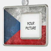 Tsjechië Verzilverd Kader Ornament (Links)