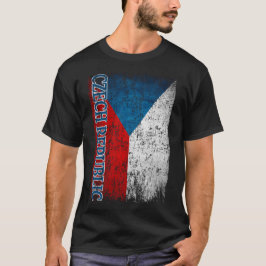 Tsjechië Vlag Gift Vrouwen Mannen Kinderen T-shirt