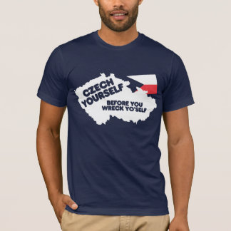 Tsjechisch jezelf t-shirt