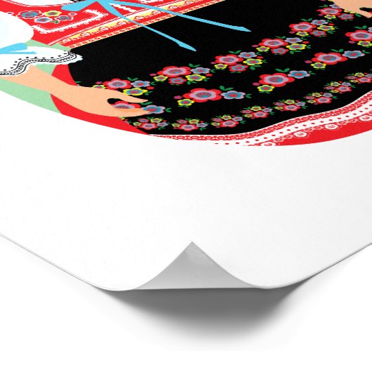 Tsjechisch Matryoshka Poster (Hoek)