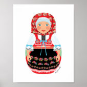 Tsjechisch Matryoshka Poster (Voorkant)