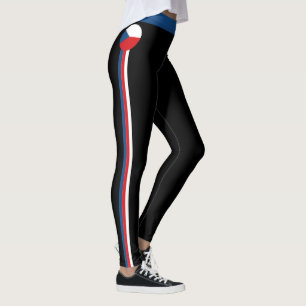 Tsjechisch-Tsjechische mode, fitness, sport Legg Leggings