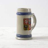 tsjechische embleem bierpul (Voorkant rechts)