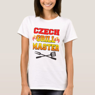 Tsjechische grill-master t-shirt
