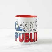 Tsjechische koffiebeker mok (Midden)