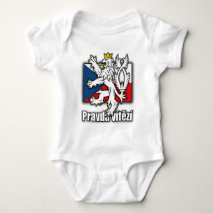 Tsjechische lionenjas vlag romper