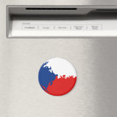 Tsjechische Republiek Gnarly vlag Magneet (Insitu (Vaatwasser))