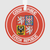 Tsjechische Republiek Ronde Emblem Ornament (achterkant)