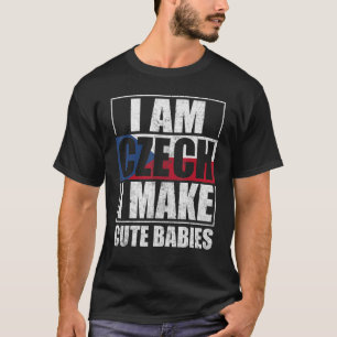 Tsjechische Republiek Vlag Groot Tsjechisch Man & T-shirt