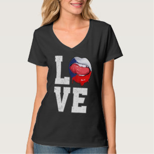 Tsjechische Republiek Vlag Voetbal Ventilatie Tsje T-shirt