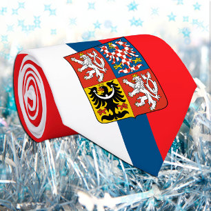 Tsjechische vlag en Tsjechische Republiek, handel Stropdas