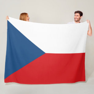 Tsjechische vlag fleece deken