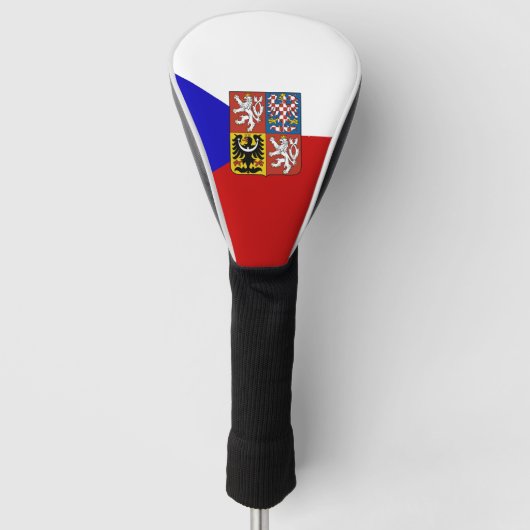 Tsjechische vlag golfheadcover (Voorkant)