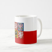 Tsjechische vlag koffiemok (Voorkant rechts)