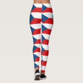 Tsjechische vlag leggings (Achterkant)