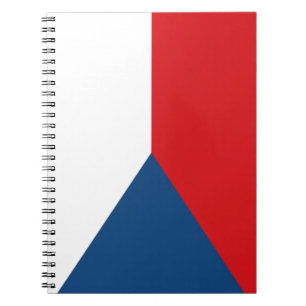 Tsjechische vlag notitieboek