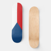 Tsjechische vlag skateboard (Voorkant)