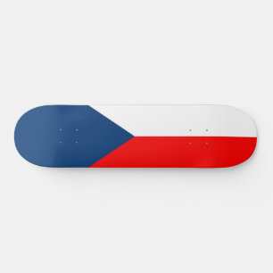 Tsjechische vlag skateboard