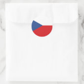 Tsjechische vlag stickers (Tas)