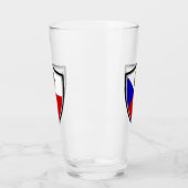 Tsjechische vlaggen glas (Links)