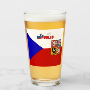 Tsjechische wapenschild   glas