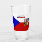 Tsjechische wapenschild glas (Voorkant)