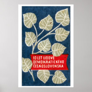 Tsjecho-Slowakije 10e verjaardag - Luciferdoosje a Poster