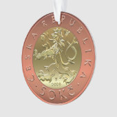 Tsjechoslowakije Crone Ornament (voorkant)