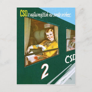 Tsjechoslowakije voor alle seizoenen briefkaart