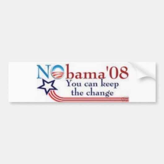 Tsjernobama Bumpersticker (Voorkant)