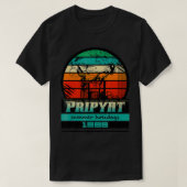 Tsjernobyl Pripyat 1986 Sovjet-Unie USSR T-shirt (Design voorkant)