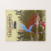 Tsjernobyl, Pripyat, oekraïne Reisdruk Legpuzzel (Horizontaal)