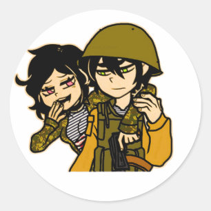 Tsjetsjenië Ronde Sticker