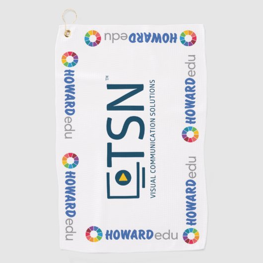 TSN & Howard Golfhanddoek (Voorkant)