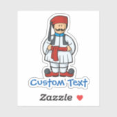 Tsolias-Cartoon Sticker (Vel)