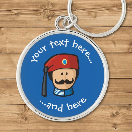 Tsolias Head Sleutelhanger