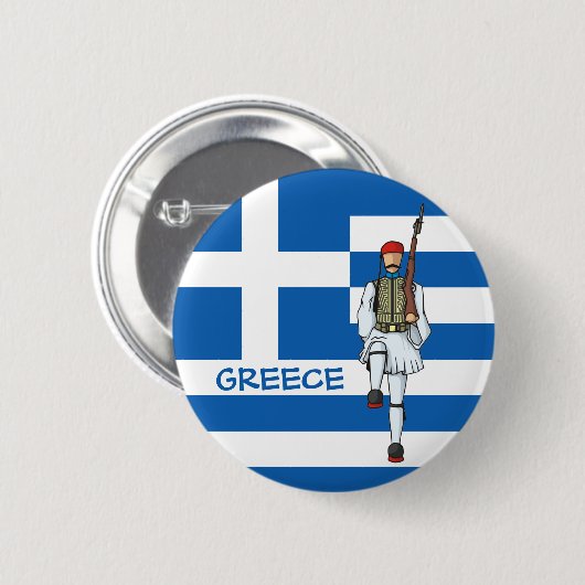 Tsolias-pictogram Ronde Button 5,7 Cm (Voorkant /achterkant)