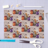 TSP - 099 - Sneeuwman- Tissue Paper Tissuepapier (Craft)