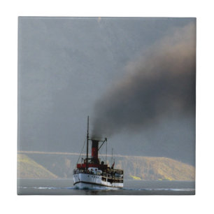 TSS Earnslaw stoomschip 1912 Tegeltje