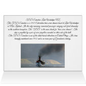 TSS Earnslaw vapeur 1912 (Intérieur Horizontal (Haut))