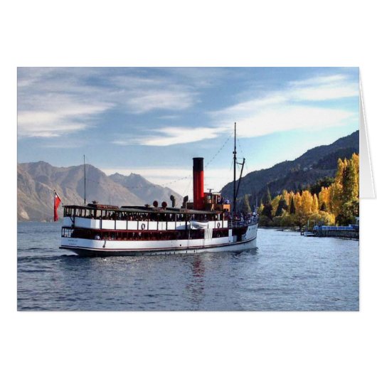 TSS Earnslaw vapeur 1912 (Devant horizontal)