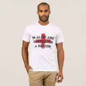 TSSM Mannen Zelfreddend T-shirt Wit (Voorkant volledig)