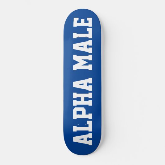 TST  ALPHA MANNEN Skateboard (Voorkant)