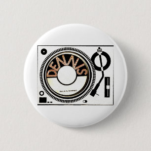 TST /DENNIS BRAND RONDE BUTTON 5,7 CM