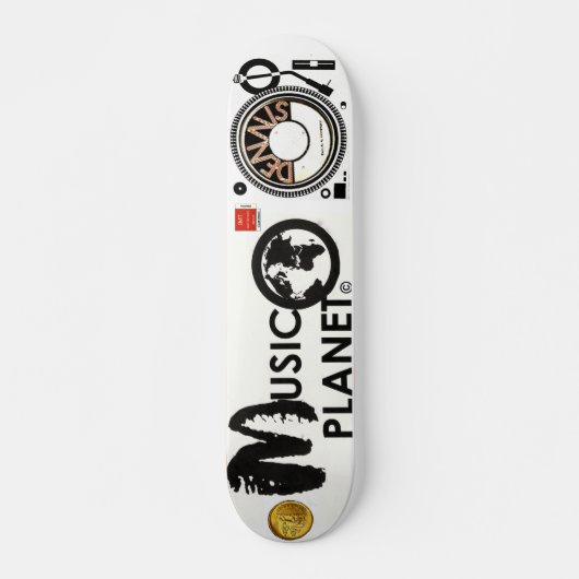 TST / DENNIS Skateboard, 7 ¾" deck Skateboard (Voorkant)
